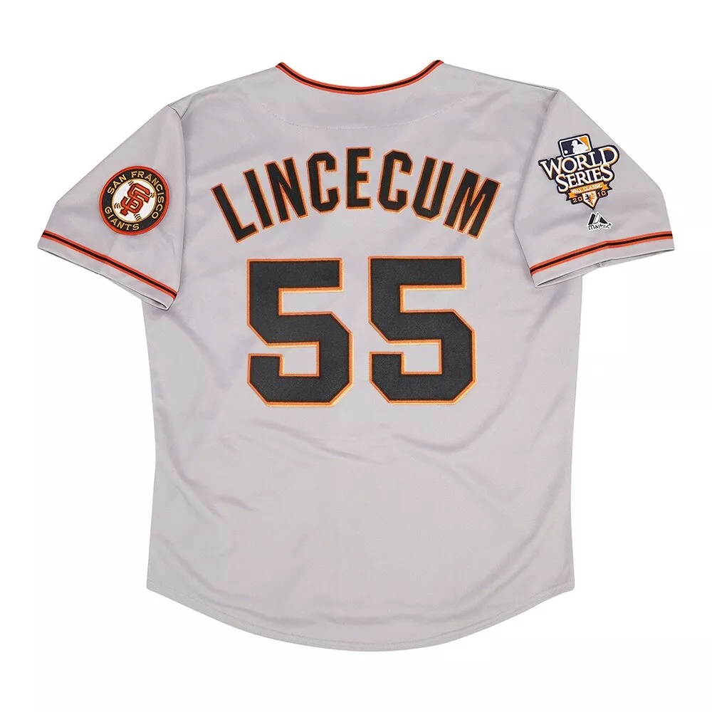 Giants Customized Authentic Cream Cool Base Jersey w/2010 World Series Patch (S-3XL)