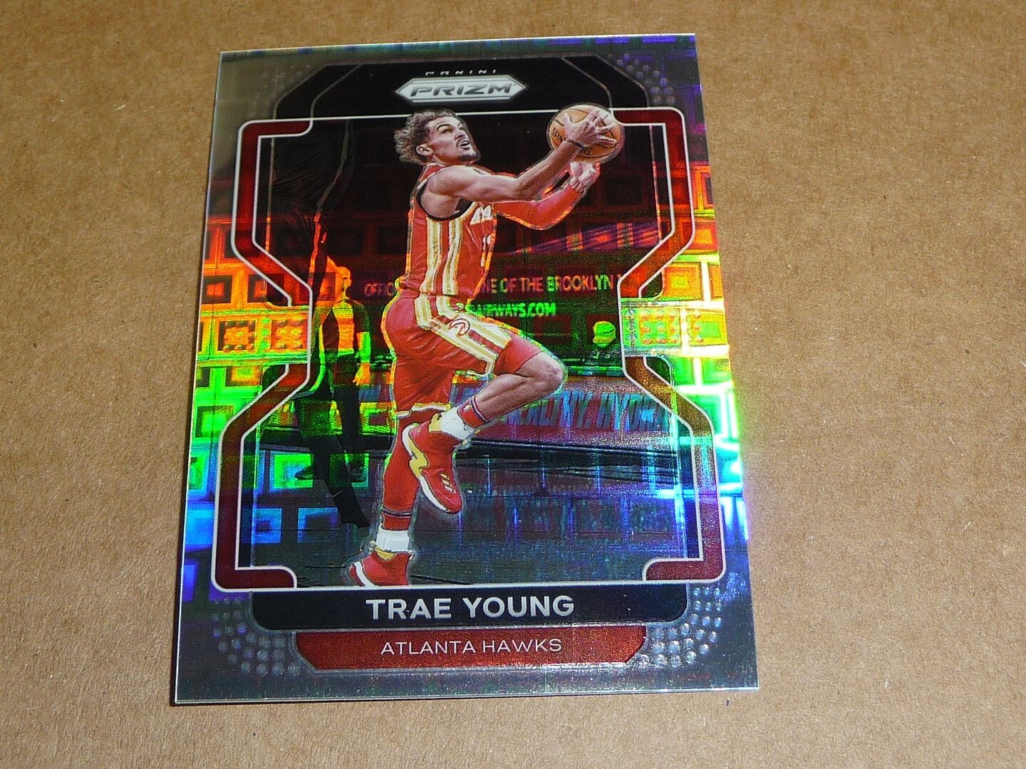 (J) 2021/22 Panini Prizm PREMIUM BOX SET PANDORA /150 TRAE YOUNG HAWKS #26