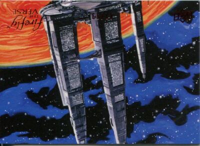 Firefly The Verse Leder parallele Basiskarte #167 Alliance Cruiser