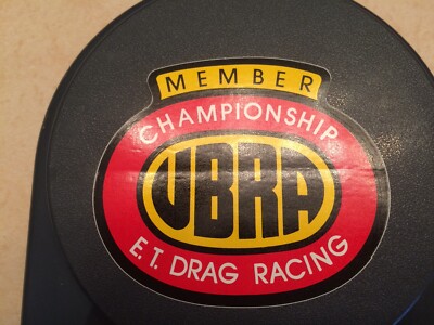 Vintage UBRA Championship ET Drag Racing Member 70's-80's decal ...
