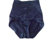 vtg Flexees 6854 sz S blk girdle lingerie shapeware shaper brocade pattern