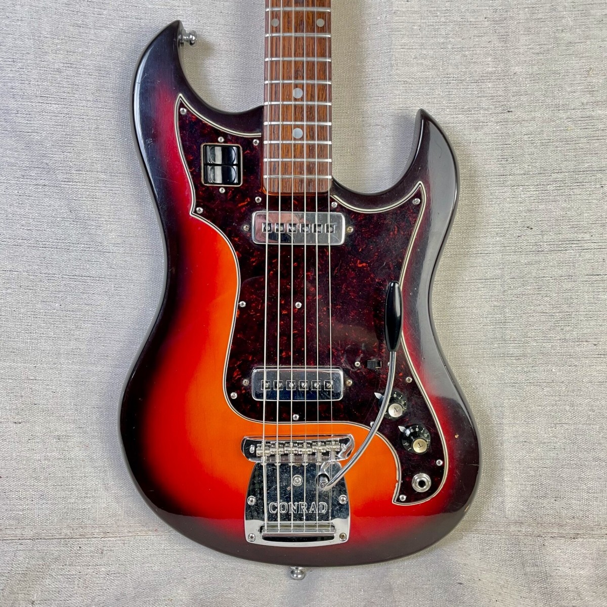 Conrad Bison 1966 Sunburst MIJ Matsumoku Univox Ibanez Japan Aria