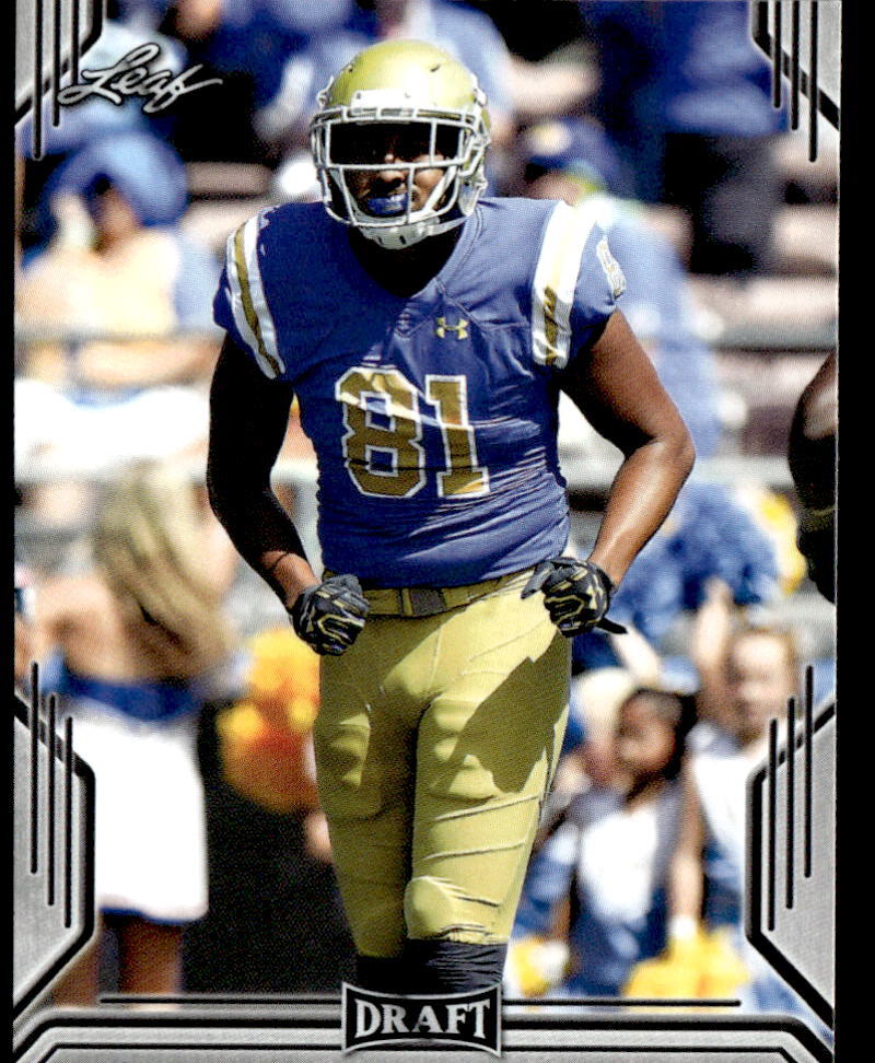 Caleb Wilson 2019 Leaf Draft #08 UCLA Bruins FOOTBALL
