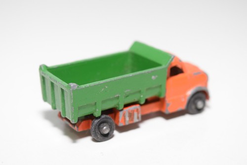 TUF-TOTS TUF TOTS LONE STAR DUMPER VOLQUETE CAMIÓN NARANJA VERDE BUEN ESTADO - Imagen 2 de 4