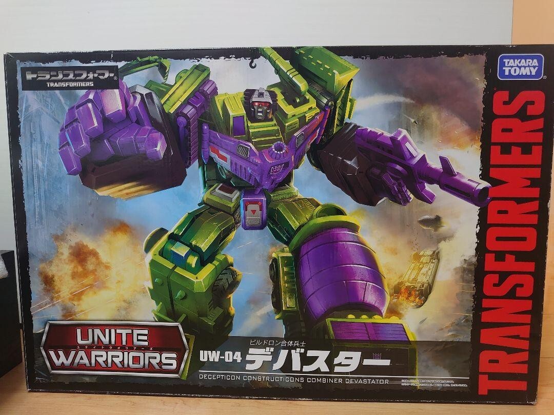 タカラトミー UNITE WARRIORS デバスター Transformers Unite Warriors Devastator UW04 Action Figure Toys