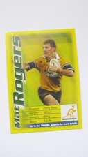 2002 Weetbix Eat n Win Wallabies Card - Mat Rogers