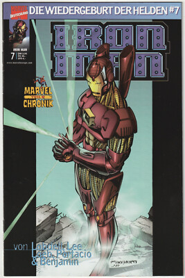   DIE WIEDERGEBURT DER HELDEN: IRON MAN #7, Marvel 1999 COMICHEFT NEUW TOP Z0-1