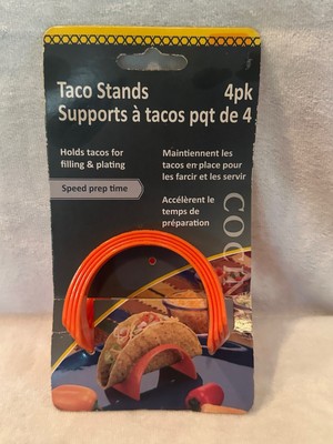 Taco Stands 4 Pack Holds Tacos For Filling Or Plating New In Pack