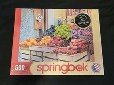 500-Piece Puzzle Springbok 50 years a Family Tradition Game Made In USA New seal