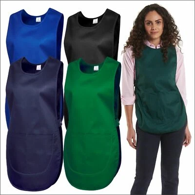 Uneek Premium Tabard Koch Küche Catering Bar Reinigung Arbeit Kleidung Taschen Schürze