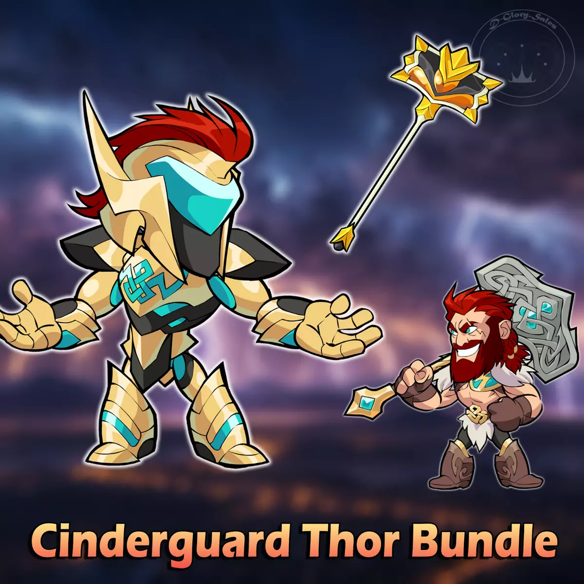 Prime Gaming on X: Strike while the iron is hot 🔨 Claim the Cinderguard  Bundle for @Brawlhalla, including an unlock for the Legend Thor, free for  Prime members. ⚡️   /