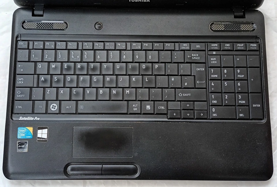 TOSHIBA SATELLITE PRO C660-16W PSC0ME Laptop 15.6" 4GB 120GB SSD Windows 10 22H2 - Image 2 of 4