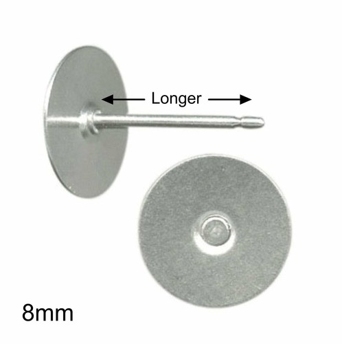 1000 x 8mm LONG USA Studs - No Clutch