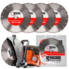 Husqvarna K770-14" Concrete Saw+6 Blades+Free Ship, AMERICAN AUTHORIZED DEALER 