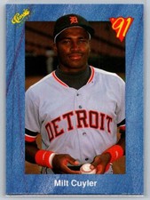 💎1991 Classic I Baseball #T42 Milt Cuyler - Detroit Tigers💎