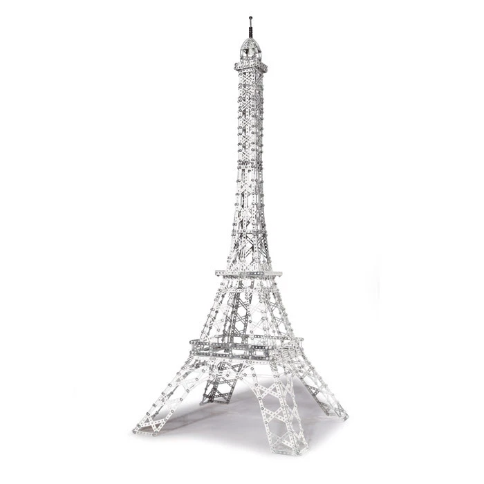 Deluxe Eiffel Tower Eitech C33 Metal Building Construction Toy Steel Model - Image 3 of 4