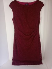 Brand New Chaps Purple/Pink Sleevless Floral Pattern size 10 Women's Dress