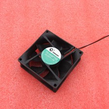 DC 12V Black 80mm Square Plastic Cooling Fan For Computer PC Case A3GS