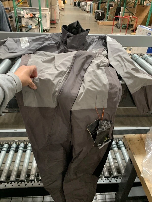 FWG Men's 3L-Gore Pro Tex Dry Suit – Waterproof, Breathable, Durable – Ideal for