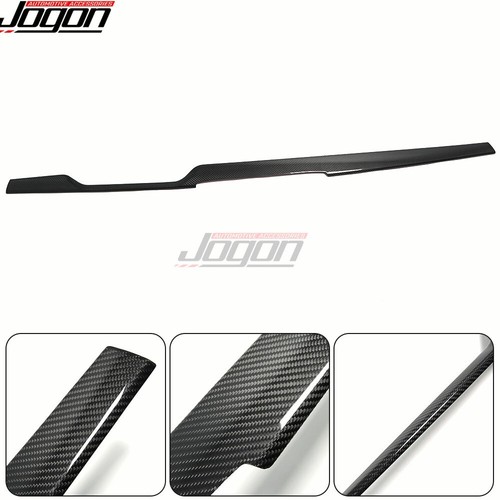 Real Carbon Console Dashboard Panel Decor For Tesla Model S Plaid 2021 2022-2023 - Picture 2 of 9