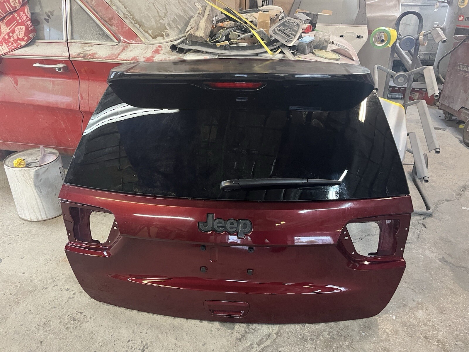Lift Gate Shell Jeep Grand Cherokee Tailgate Liftgate Back Door Shell W/ Glass 2018 To ...
