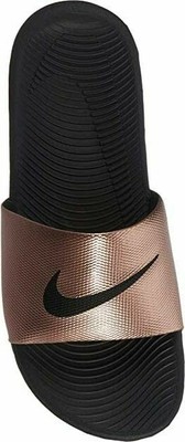 nike kawa slide gold