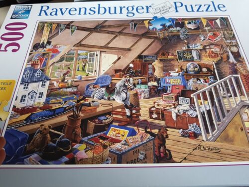 Ravensburger 13709 Puzzle - Großmutters Dachboden gebraucht... - Bild 1 von 2