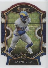 2020 Panini Select Concourse Tri-Color Prizm Die-Cut Jordan Fuller #75 0g27