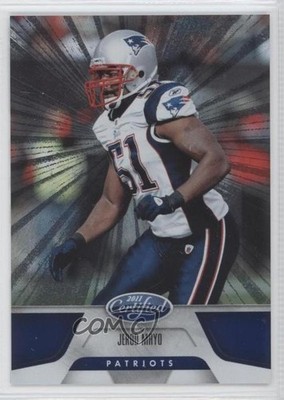 2011 Certified Platinum Blue 89/100 Jerod Mayo #87 1d9