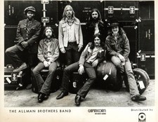 THE ALLMAN BROTHERS BAND - 8" x 10" Photo Print