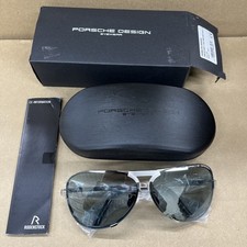 Porsche Design Sunglasses P'8678 61 mm Silver Aviator P8678-D-6811-140-V882-E52