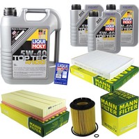 Inspektionskit Filter Liqui Moly ÖL 8L 5W-40 FüR Vw Touareg 7LA 7L6 7L7 4.2
