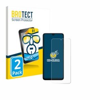 2X Display Schutz Folie FüR Motorola Moto G06 Power ZubehöR Transparent