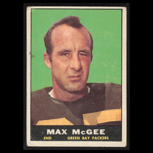Max McGee #42 1961 Topps card