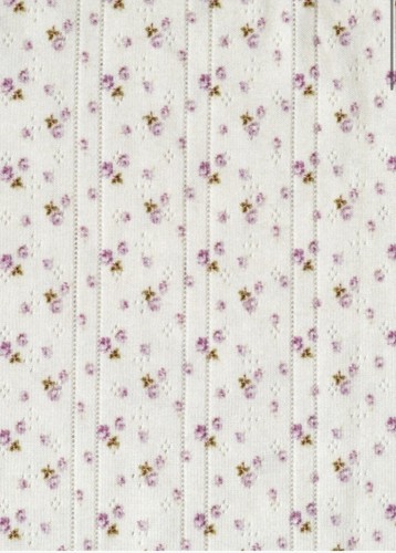 Cou Cou Mujer THE TONGE Rosa Inglesa | Pointelle Talla S - Imagen 8 de 10