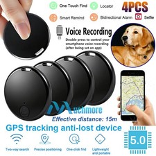 4Pcs Bluetooth Wireless Anti Lost Tracker Alarm Key Child Pet Finder GPS Locator