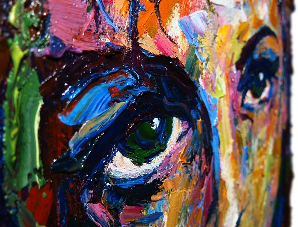 RETRATO DE MUJER PINTURA AL ÓLEO NIÑA ARTE REALISTA FIRMADO VINTAGE ORIGINAL REALISTA POP Foto 2 de 4