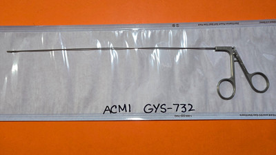 Gyrus Acmi GYS-732 Semi Rigid Laparoscopic Scissors 7Fr x 33cm Straight