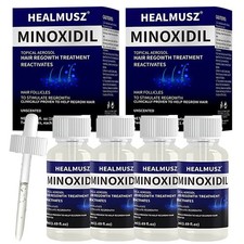 4 Pack Minoxidil 5 Extra Strength Men Hair Regrowth Treatment 4 Month Supply