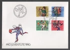 1990 Switzerland Pro Juventute Child Leisure Activites FDC. Bern First Day Cover