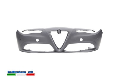 Frontstoßstange Grundierung Mit PDC Bohrungen Für Alfa Romeo Giulia 952 01/2016-