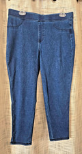 TIME AND TRU stretch Women's CAPRI JEANS SZ L 12-14 NWOT