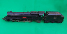 Tri-ang Princess Elizabeth Black BR Locomotive + Tender ~ Tested ~ FREE POSTAGE