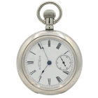 Antique 18s 1903 Waltham 15j Mechanical Hunter Pocket Watch 820 Silverode USA