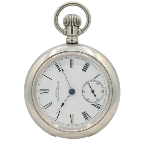 Antique 18s 1903 Waltham 15j Mechanical Hunter Pocket Watch 820 Silverode USA
