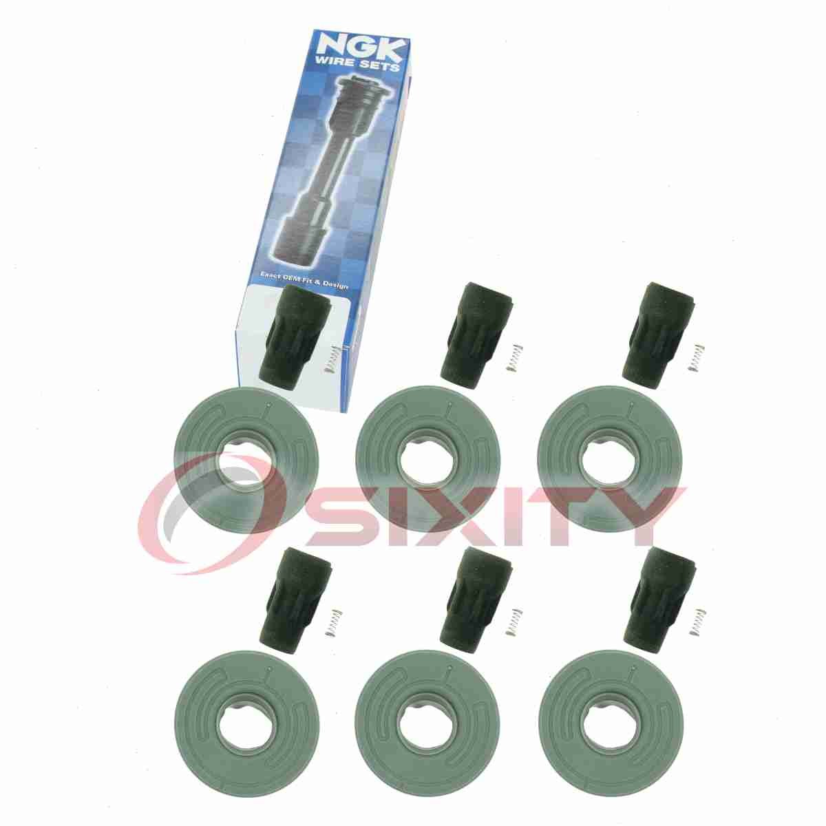6 pcs NGK Ignition Coil Boot for 2008-2009 Mercury Sable 3.5L V6 - Direct nk