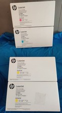HP 647 647A CE261AC CE262AC CE263AC Toner Cartridges 4 2-Yellow 1-Cyan 1-Magenta