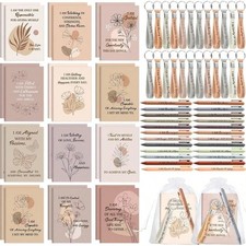 24 Sets Positive Affirmation Gifts for Women Coworkers DIY Goodie Bags Prizes