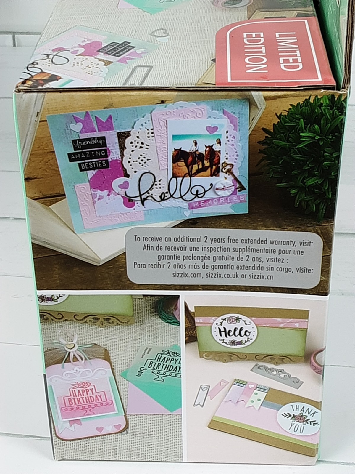 NEW Sizzix Sidekick Die Cutting Machine Starter Kit 22 Pieces Cutting Pads Dies