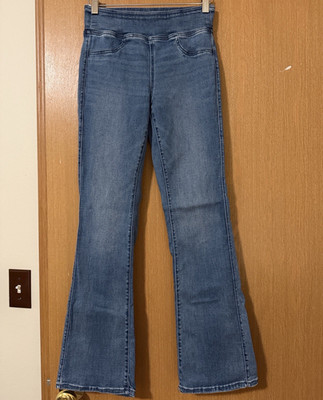 American Eagle Women s Flared Jeans Luxe Stretch Blue Medium Wash 5-Pocket XS